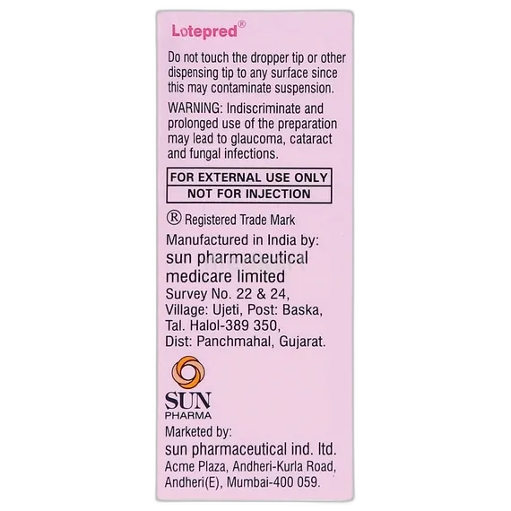 lotepred eye drops 5 ml